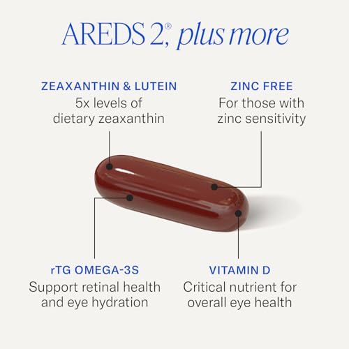 Vitaminas Oculares EyePromise Macular Health - 60 Softgels, Suministro de 30 Días - Suplementos para la Salud de los Ojos Sin Zinc con Omega 3, - imagen 4