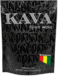 Wakacon Polvo de Raíz de Kava Kava – Auténtico Kava Noble de Fiji – Premium, de Sostenibilidad Responsable, 16 Oz - imagen 1