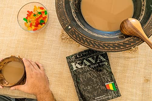 Wakacon Polvo de Raíz de Kava Kava – Auténtico Kava Noble de Fiji – Premium, de Sostenibilidad Responsable, 16 Oz - imagen 3