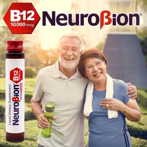 Neurobion Extra Forte B12 10,000 mcg - 10 Viales Líquidos Potentes por Caja - imagen 5