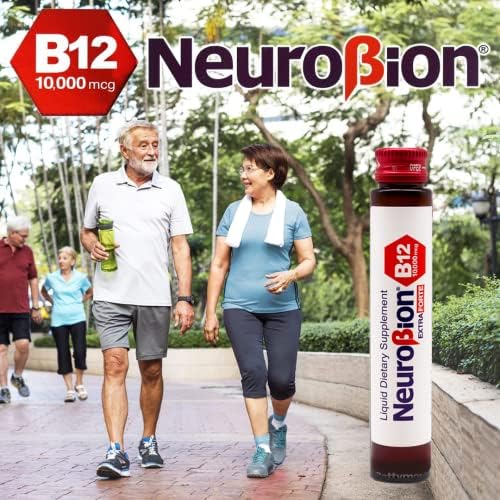 Neurobion Extra Forte B12 10,000 mcg - 10 Viales Líquidos Potentes por Caja - imagen 6