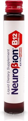 Neurobion Extra Forte B12 10,000 mcg - 10 Viales Líquidos Potentes por Caja - imagen 8