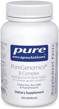 Pure Encapsulations PureGenomics B-Complex - Soporte Amplio de Vitaminas B para la Expresión Genética, Función Celular, Producción Hormonal y - imagen 1