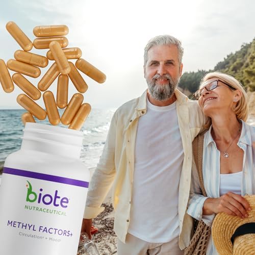 Biote Nutraceuticals - Methyl Factors+ - Circulación y Estado de Ánimo (90 Cápsulas) - imagen 4