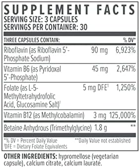 Biote Nutraceuticals - Methyl Factors+ - Circulación y Estado de Ánimo (90 Cápsulas) - imagen 7