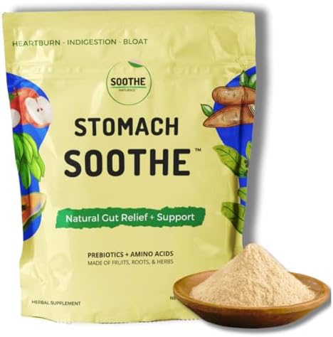 Pólvora para Reflujo Ácido Soothe Naturals - L Glutamina para la Salud Digestiva, Reparación de Intestino Permeable, 30 Porciones - imagen 1