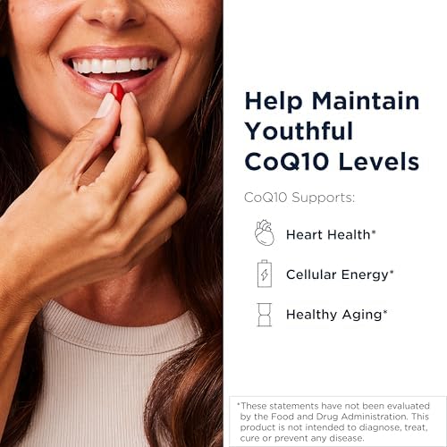 CoQnol 100mg de Designs for Health - Ubiquinol CoQ10 con Alta Biodisponibilidad + Tecnología de Absorción Exclusiva - Doble Refuerzo de Coenzima Q10 - imagen 2