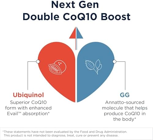 CoQnol 100mg de Designs for Health - Ubiquinol CoQ10 con Alta Biodisponibilidad + Tecnología de Absorción Exclusiva - Doble Refuerzo de Coenzima Q10 - imagen 5