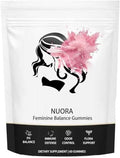 Gomitas Nuora Feminine Balance para Mujeres, Piña Hawaiana Vegana, Apoyo a la Salud Vaginal, 60 Gomitas - imagen 1