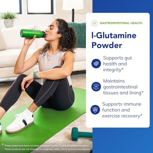Pure Encapsulations L-Glutamina en Polvo - Suplemento para Soporte Inmunológico y Digestivo, Salud Intestinal y Metabolismo - 8 Onzas - imagen 3