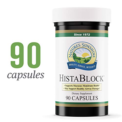 Nature's Sunshine HistaBlock | Suplemento para Apoyo Respiratorio | 90 Cápsulas para Ayudar con Alergias Estacionales y Bloquear Irritantes - imagen 4