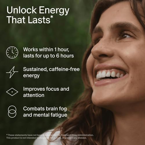 Seed AM-02 Energía + Enfoque - Suplemento Nootrópico Diario para Hombres y Mujeres - Energía Rápida y Sostenida hasta 6 Horas - Vegano y Sin Cafeína - imagen 2