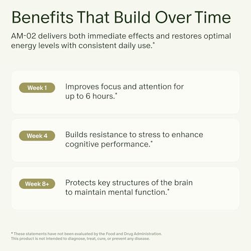 Seed AM-02 Energía + Enfoque - Suplemento Nootrópico Diario para Hombres y Mujeres - Energía Rápida y Sostenida hasta 6 Horas - Vegano y Sin Cafeína - imagen 4