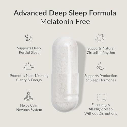 Cápsulas BIOptimizers Sleep Breakthrough - Suplemento Natural para el Sueño | Alivio Calmante para Adultos | No Adictivo | 60 Cápsulas - imagen 4