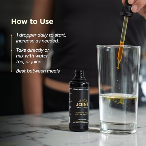 Suplementos de Soporte Articular Juicy Joint Extract - 100% a Base de Plantas para Hombres y Mujeres | Movilidad, Alivio y Recuperación Articular | - imagen 7