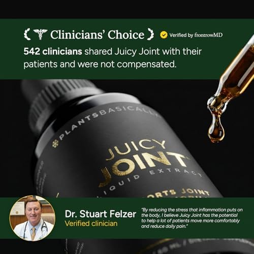 Suplementos de Soporte Articular Juicy Joint Extract - 100% a Base de Plantas para Hombres y Mujeres | Movilidad, Alivio y Recuperación Articular | - imagen 8