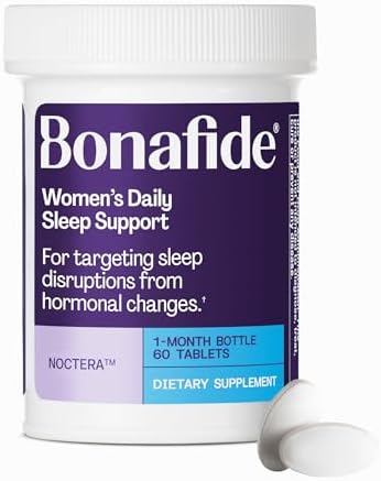 Soporte Diario para el Sueño de Mujeres - Bonafide Noctera - Sin Melatonina - Uso Diario y Continuo - Reduce Interrupciones del Sueño y Mejora la - imagen 1