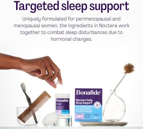 Soporte Diario para el Sueño de Mujeres - Bonafide Noctera - Sin Melatonina - Uso Diario y Continuo - Reduce Interrupciones del Sueño y Mejora la - imagen 2