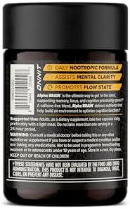 Cápsulas Nootrópicas ONNIT Alpha Brain para Hombres y Mujeres, Apoyo a la Memoria, Enfoque y Claridad Mental, 30 Cápsulas por Paquete, 2 Paquetes (60 - imagen 4