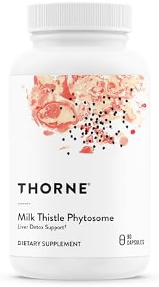THORNE - Extracto Botánico de Cardo Mariano Phytosome (Antes Siliphos) - Soporte Antioxidante y Hepático - Certificado por Terceros - Libre de - imagen 1