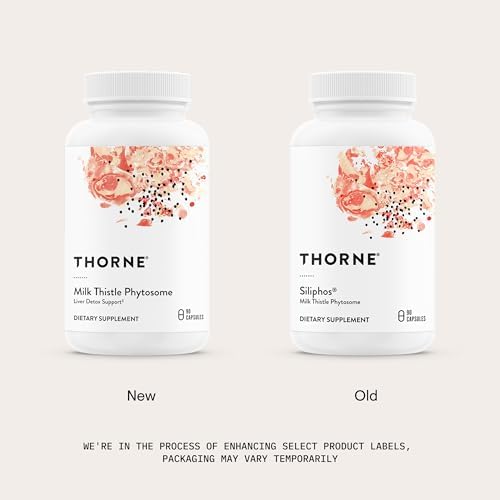 THORNE - Extracto Botánico de Cardo Mariano Phytosome (Antes Siliphos) - Soporte Antioxidante y Hepático - Certificado por Terceros - Libre de - imagen 3
