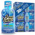 5-hour ENERGY Sabor Frambuesa Azul, 30 Unidades, 1.93 Fl Oz, Bebida Energizante Extra Fuerte, Aminoácidos, Vitaminas B, Sin Azúcar y Sin Calorías - imagen 1