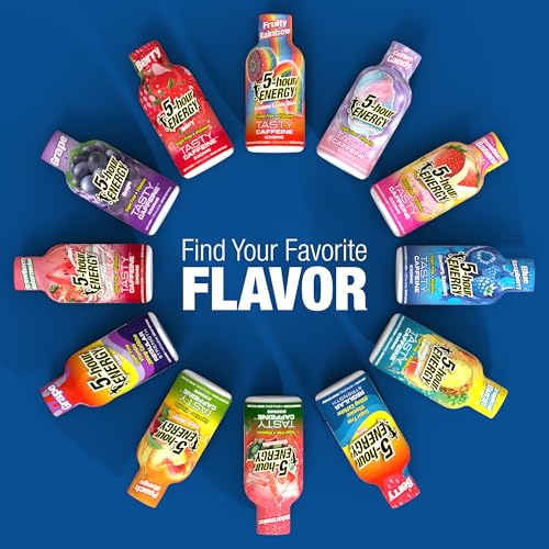 5-hour ENERGY Sabor Frambuesa Azul, 30 Unidades, 1.93 Fl Oz, Bebida Energizante Extra Fuerte, Aminoácidos, Vitaminas B, Sin Azúcar y Sin Calorías - imagen 6
