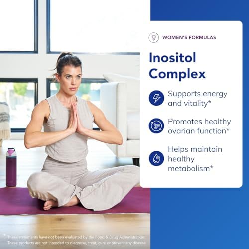 Complejo de Inositol Pure Encapsulations | Suplemento para Energía, Metabolismo Saludable y Función Ovárica* | 60 Cápsulas - imagen 3