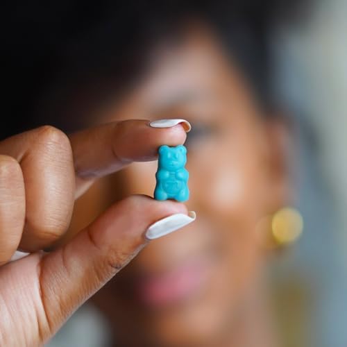 Gomitas Vitaminas para el Cabello SugarBearPro, 1 Mes, Biotina Extra Fuerte 6000mcg, Veganas, B12, MSM, Inositol, Omega 3, Saúco, Kosher, Halal, Sin - imagen 7