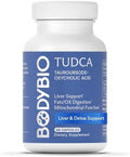 BodyBio TUDCA - Suplemento de Ácido Tauroursodeoxicólico Puro - Apoya el Flujo Biliar, Metabolismo de Grasas y Detoxificación Hepática, 60 Cápsulas - imagen 1