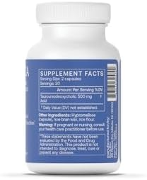 BodyBio TUDCA - Suplemento de Ácido Tauroursodeoxicólico Puro - Apoya el Flujo Biliar, Metabolismo de Grasas y Detoxificación Hepática, 60 Cápsulas - imagen 2