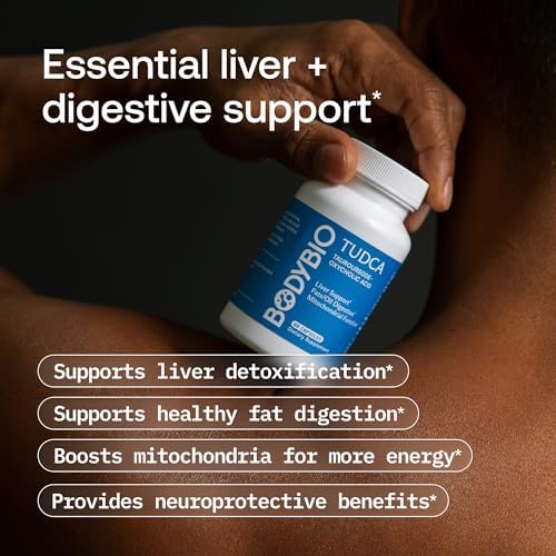 BodyBio TUDCA - Suplemento de Ácido Tauroursodeoxicólico Puro - Apoya el Flujo Biliar, Metabolismo de Grasas y Detoxificación Hepática, 60 Cápsulas - imagen 4