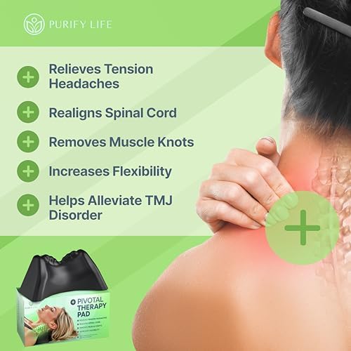 Herramienta de Liberación Occipital para Terapia Pivotal y Dispositivo TMJ - Almohada de Traction Cervical para Alivio de Dolor en Cuello, Hombros y - imagen 2