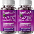 Suplemento de Calcio a Base de Plantas con Vitamina D3 y K2 en Gummy para Fortalecer Huesos, Minerales Naturales - Salud Ósea, Apoyo para el Sueño y - imagen 1