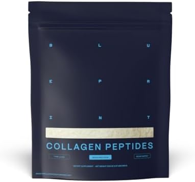 Póder de Colágeno Hidrolizado Blueprint Bryan Johnson – Colágeno Tipo I, II y III para Mujeres y Hombres – Suplemento Sin Sabor para Cabello, Piel, - imagen 1