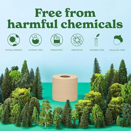 Papel Higiénico Caboo Tree Free Sin Blanquear | Empaque Libre de Plástico, Seguro para Septic, Ecológico, Sin Químicos, No Tóxico | 2 Capas, Paquete - imagen 5
