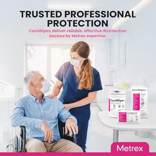 Toallitas Desinfectantes CaviWipes – Toallitas para Desinfección de Superficies en Limpieza Profesional para Salud y Laboratorios – 160 Toallitas por - imagen 7