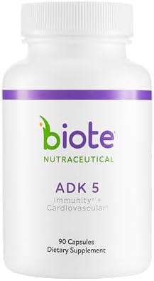 Biote Nutraceuticals - ADK 5 - Inmunidad + Salud Cardiovascular (90 Cápsulas) - imagen 1