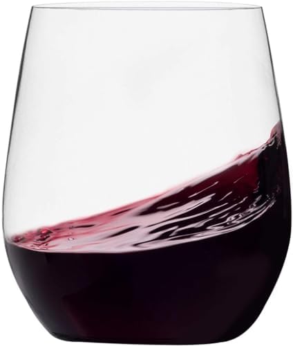 Vasos de Vino Desechables Munfix de Plástico, Sin Tallo, 12 oz, Transparentes y a Prueba de Rotos, Sin BPA, Paquete de 48 - imagen 1