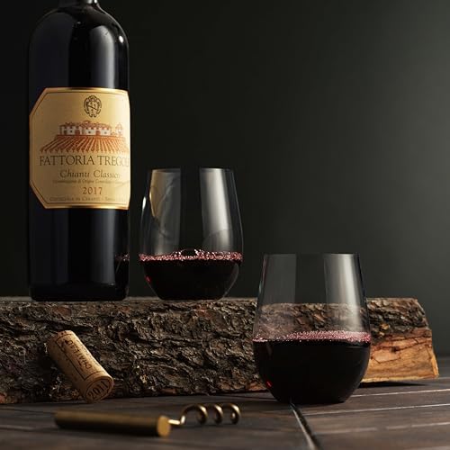 Vasos de Vino Desechables Munfix de Plástico, Sin Tallo, 12 oz, Transparentes y a Prueba de Rotos, Sin BPA, Paquete de 48 - imagen 2