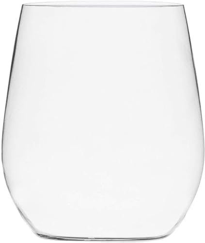 Vasos de Vino Desechables Munfix de Plástico, Sin Tallo, 12 oz, Transparentes y a Prueba de Rotos, Sin BPA, Paquete de 48 - imagen 4
