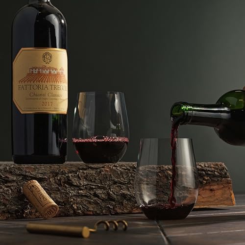 Vasos de Vino Desechables Munfix de Plástico, Sin Tallo, 12 oz, Transparentes y a Prueba de Rotos, Sin BPA, Paquete de 48 - imagen 5