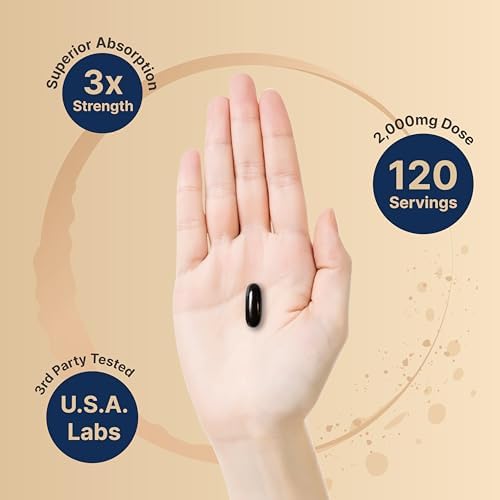 Suplemento de Aceite de Kril Antártico NatureBell 2000mg, 240 Cápsulas Blandas, 3X Fuerza, Fuente Natural de Omega-3, EPA 240mg + DHA 160mg + - imagen 5