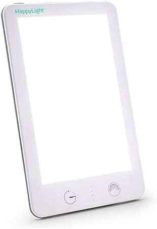 Lámpara de Terapia de Luz Verilux HappyLight Lumi Plus - 10,000 Lux, Sin UV, Luz LED Blanca Brillante, Brillo Ajustable, Temporizador y Soporte - imagen 1