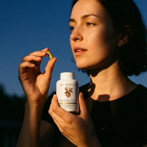 Suplemento de Berberina HCl 1200mg Dear Apothecary - Extracto de Corteza y Raíz - Berberis Aristata - Botánico Cultivado en EE. UU. - Cápsulas - imagen 5