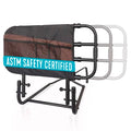 Barra de Cama Ajustable Stander EZ Adjust, Barandal de Seguridad para Adultos Mayores con Bolsa Organizadora, Aprobada por ASTM, Color Negro - imagen 1
