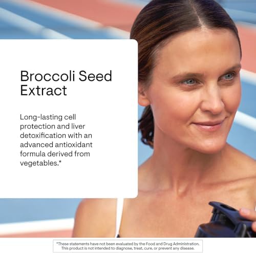 THORNE - Extracto de Semilla de Brócoli - Apoya la Desintoxicación Hepática y Proporciona Antioxidantes* - Suplemento de SGS, Vitamina C y Polvo de - imagen 3