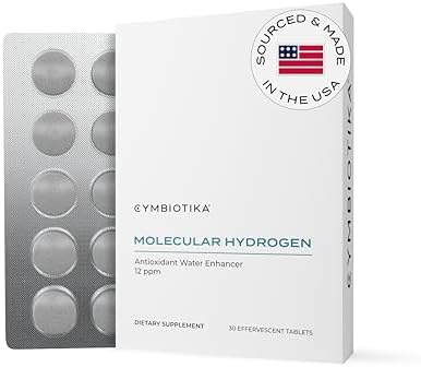 Tabletas de Hidrógeno Molecular H2 de CYMBIOTIKA con Magnesio, Bebida Antioxidante Keto, 30 Tabletas, Sin Gluten, Rápida Disolución, Aumenta Energía - imagen 1