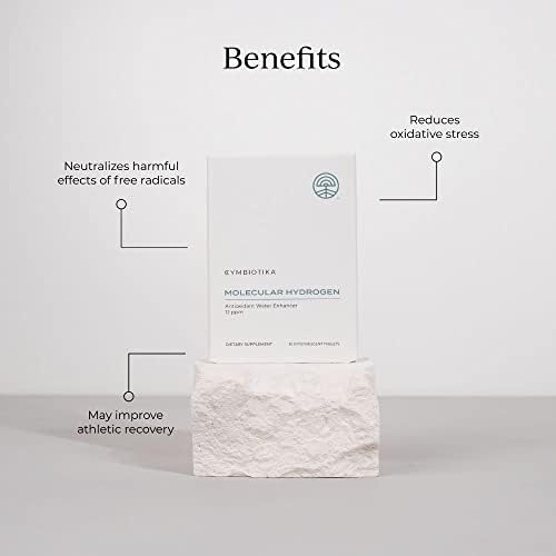 Tabletas de Hidrógeno Molecular H2 de CYMBIOTIKA con Magnesio, Bebida Antioxidante Keto, 30 Tabletas, Sin Gluten, Rápida Disolución, Aumenta Energía - imagen 2