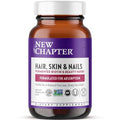 Suplemento de Biotina New Chapter, Vitaminas Veganas para Cabello, Piel y Uñas con Biotina Fermentada + Astaxantina - 60 Cápsulas - imagen 1